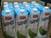 Kokoswasser, 100% natural, ohne Zucker, UFC, 12x1ltr.